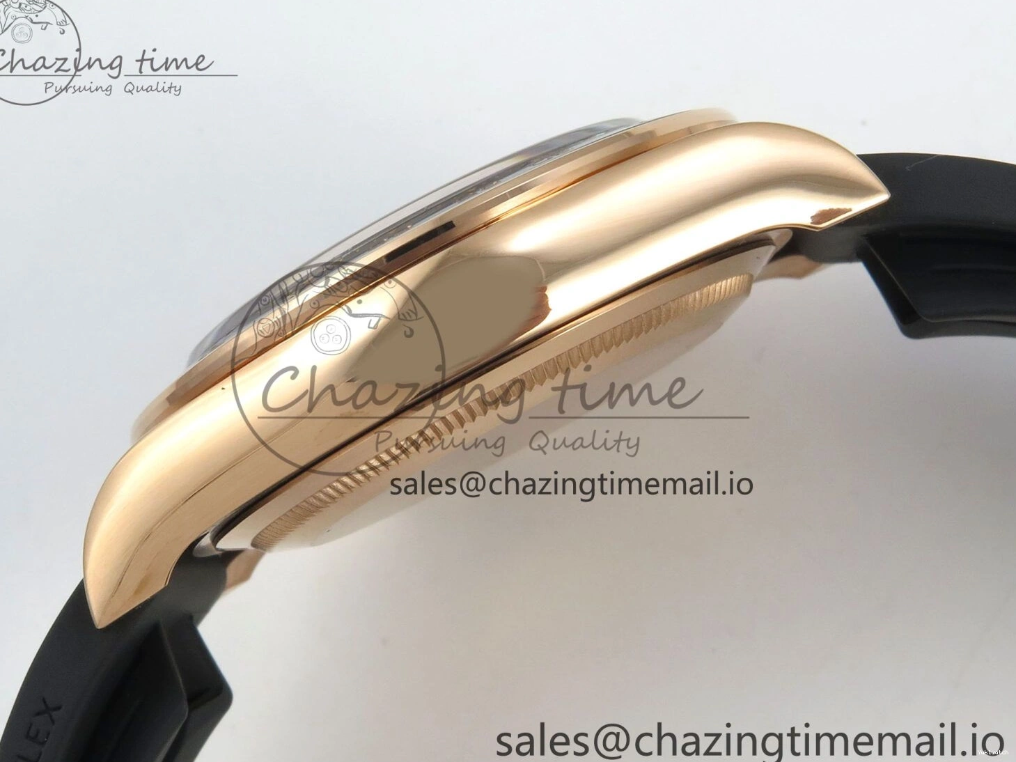 RG Oysterflex Edition 126515 VSF Daytona on 1:1 VS4131 (Weighted) Strap Dial Black V2 Best 0120